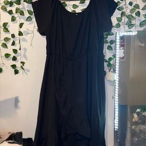 Elegant Black Women's Dress